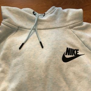 Light Blue Nike Hoodie